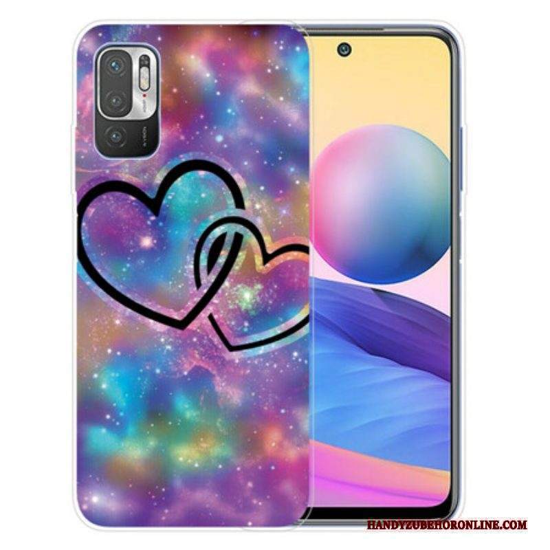 Cover Xiaomi Redmi Note 10 5G Cuori Incatenati