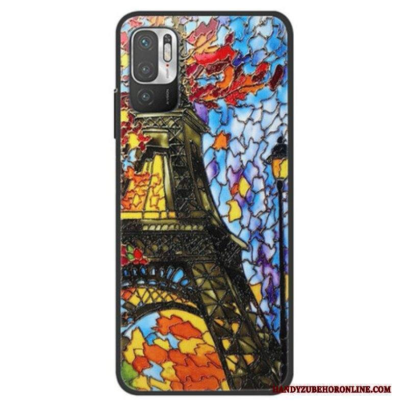 Cover Xiaomi Redmi Note 10 5G Disegno Della Torre Eiffel