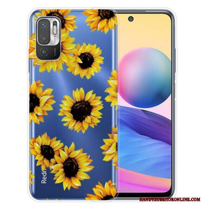 Cover Xiaomi Redmi Note 10 5G Girasoli