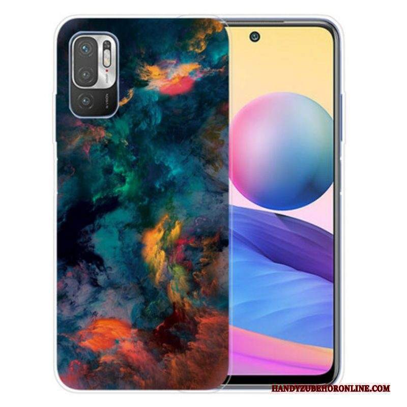 Cover Xiaomi Redmi Note 10 5G Nuvole Colorate