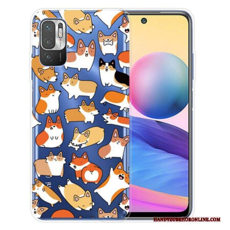 Cover Xiaomi Redmi Note 10 5G Più Cani