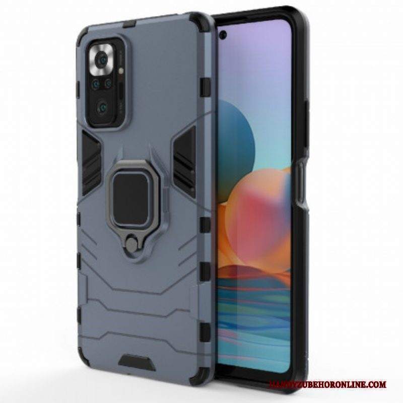 Cover Xiaomi Redmi Note 10 Pro Anello Resistente