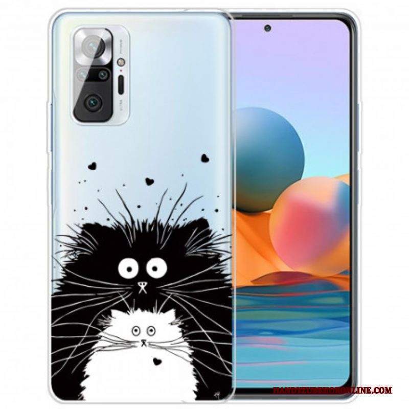 Cover Xiaomi Redmi Note 10 Pro Guarda I Gatti