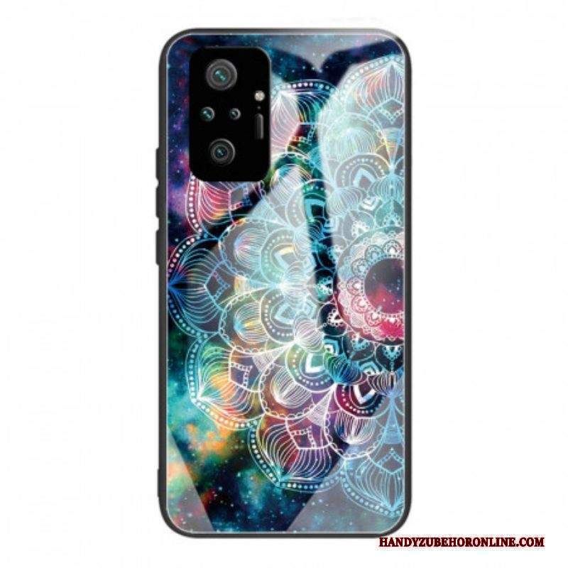 Cover Xiaomi Redmi Note 10 Pro Mandala In Vetro Temperato