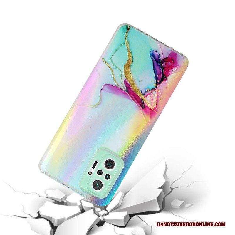 Cover Xiaomi Redmi Note 10 Pro Marmo Effetto Laser