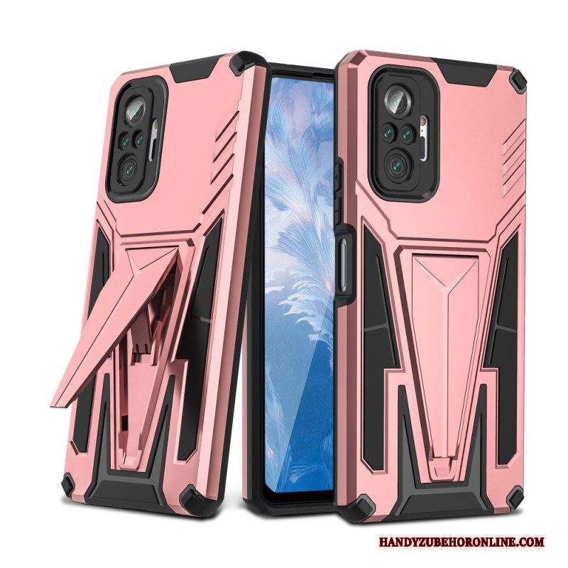 Cover Xiaomi Redmi Note 10 Pro Supporto Removibile Resistente