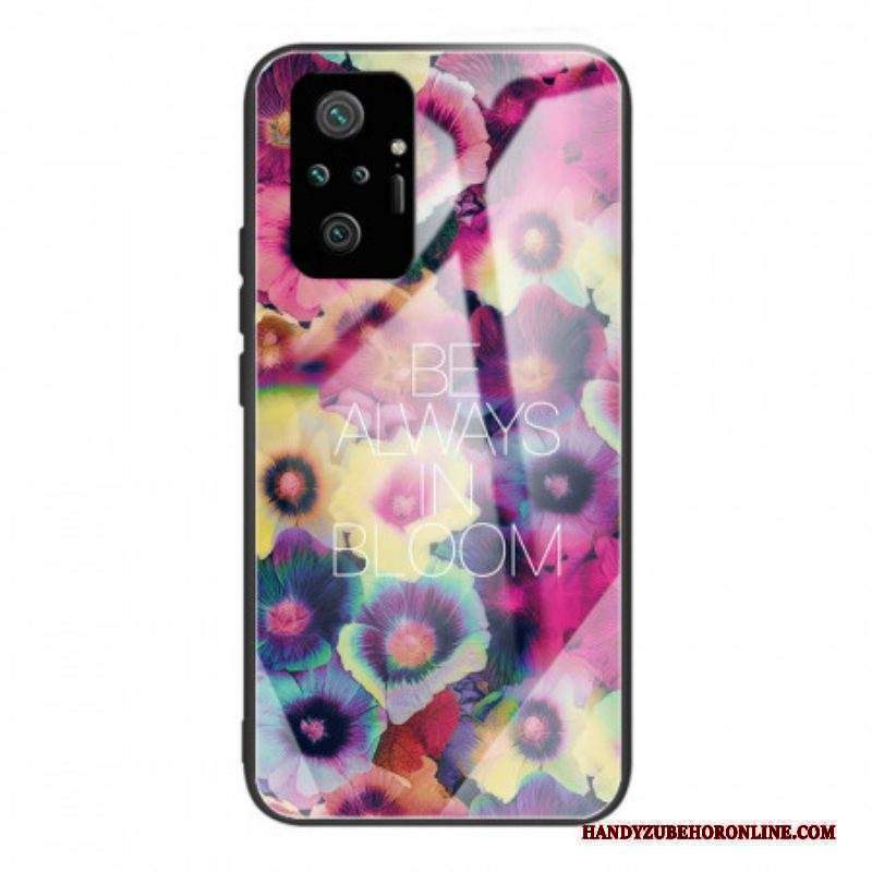 Cover Xiaomi Redmi Note 10 Pro Vetro Temperato Be Always In Bloom