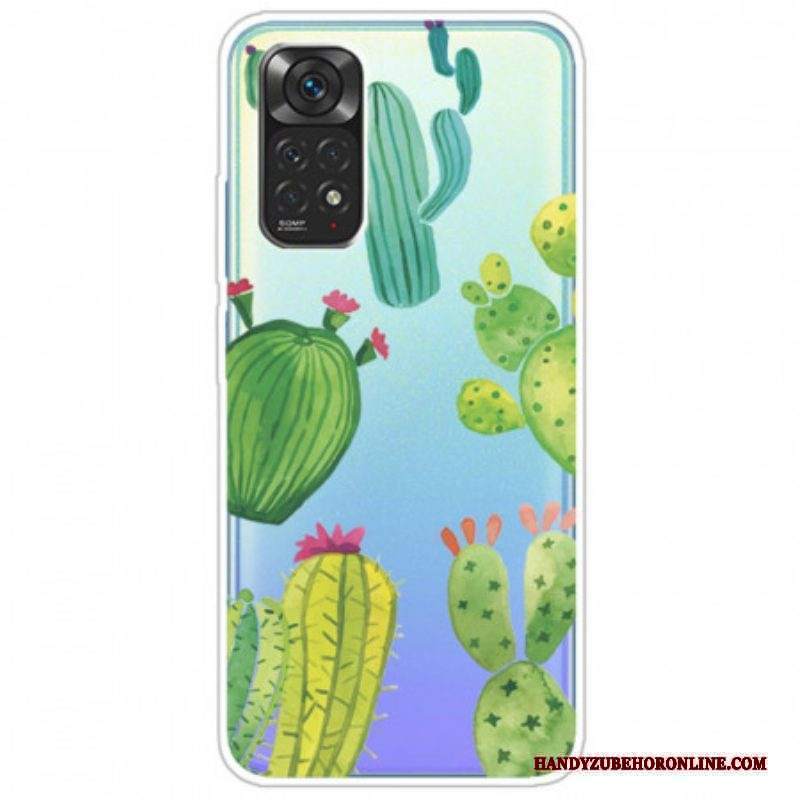 Cover Xiaomi Redmi Note 11 / 11S Cactus Dell'acquerello