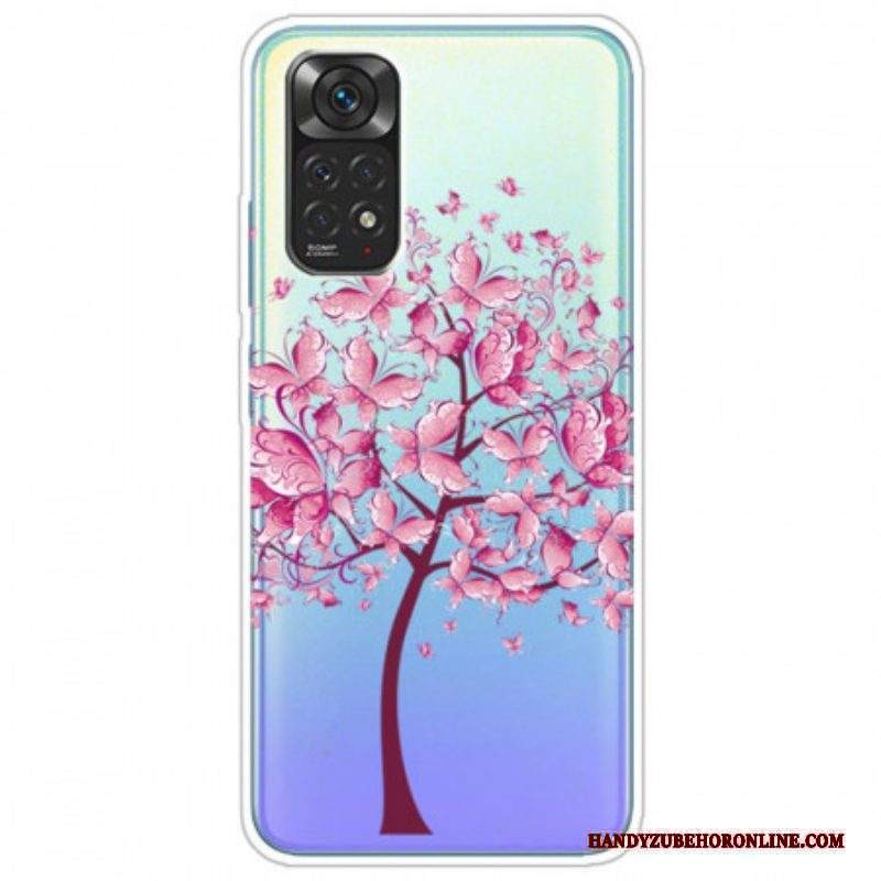 Cover Xiaomi Redmi Note 11 / 11S Cima Dell'albero Rosa