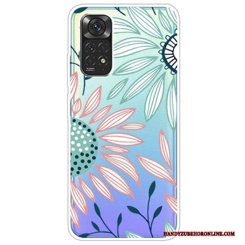 Cover Xiaomi Redmi Note 11 / 11S Fiore Senza Soluzione Di Continuità