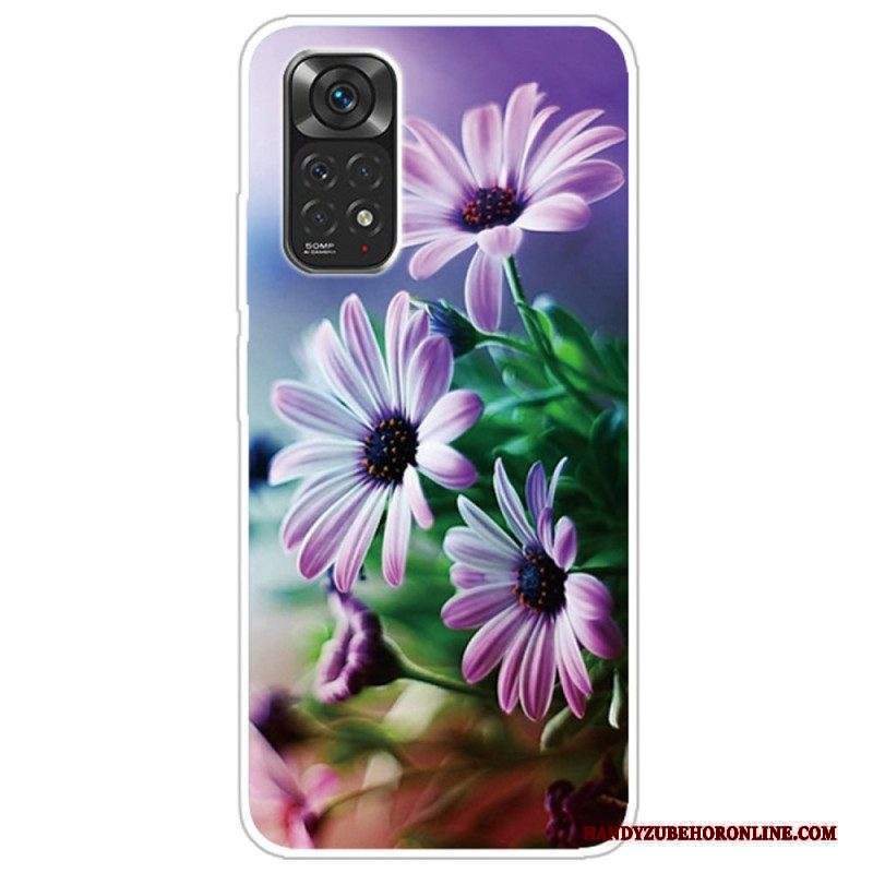 Cover Xiaomi Redmi Note 11 / 11S Fiori Realistici