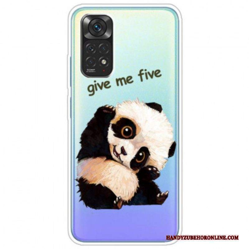 Cover Xiaomi Redmi Note 11 / 11S Panda Senza Soluzione Di Continuità Dammi Cinque