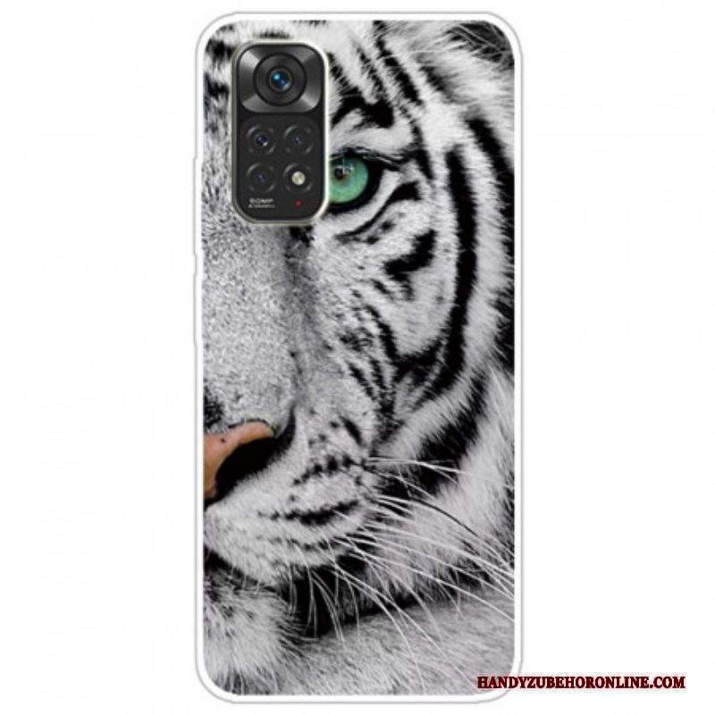 Cover Xiaomi Redmi Note 11 / 11S Tigre Flessibile