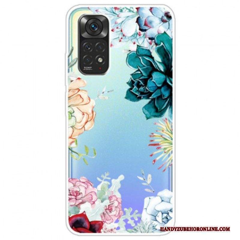 Cover Xiaomi Redmi Note 11 Pro / 11 Pro 5G Fiori Dell'acquerello