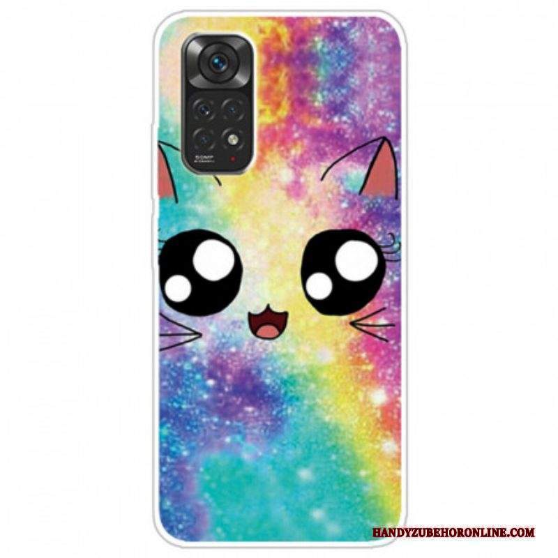 Cover Xiaomi Redmi Note 11 Pro / 11 Pro 5G Gatto Dei Cartoni Animati