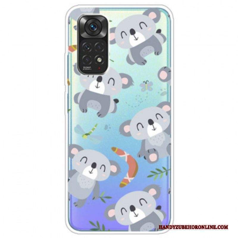 Cover Xiaomi Redmi Note 11 Pro / 11 Pro 5G Piccoli Koala Grigi