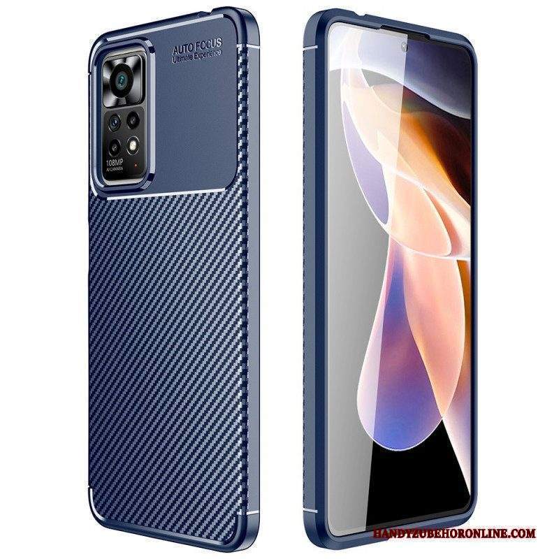 Cover Xiaomi Redmi Note 11 Pro / 11 Pro 5G Tubo In Fibra Di Carbonio