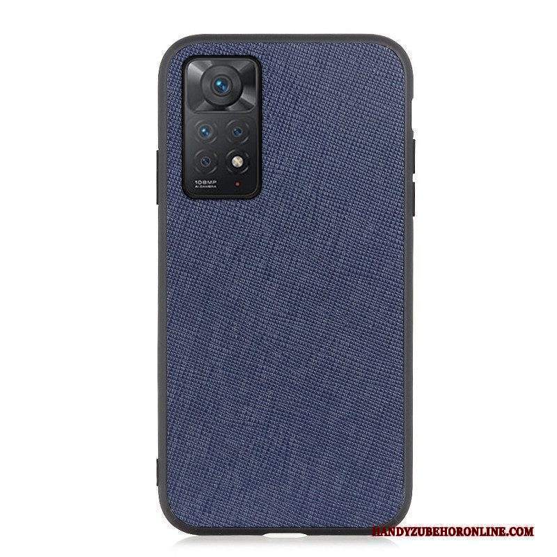 Cover Xiaomi Redmi Note 11 Pro / 11 Pro 5G Vera Pelle Martellata