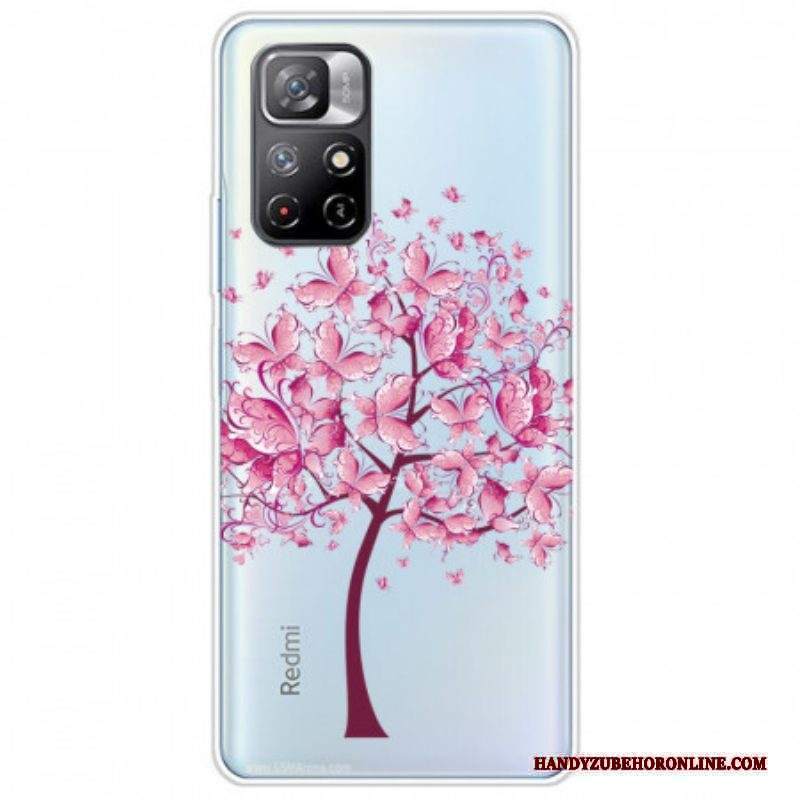 Cover Xiaomi Redmi Note 11 Pro Plus 5G Albero Rosa