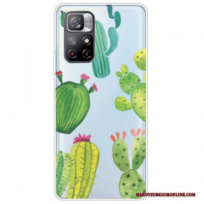 Cover Xiaomi Redmi Note 11 Pro Plus 5G Cactus Dell'acquerello