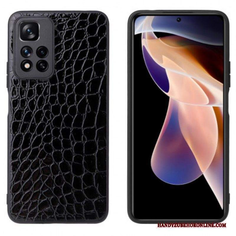 Cover Xiaomi Redmi Note 11 Pro Plus 5G Effetto Pelle Di Coccodrillo