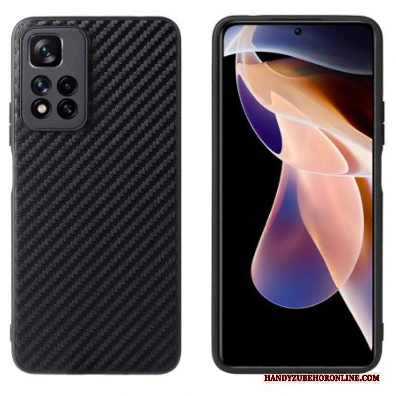 Cover Xiaomi Redmi Note 11 Pro Plus 5G Fibra Di Carbonio