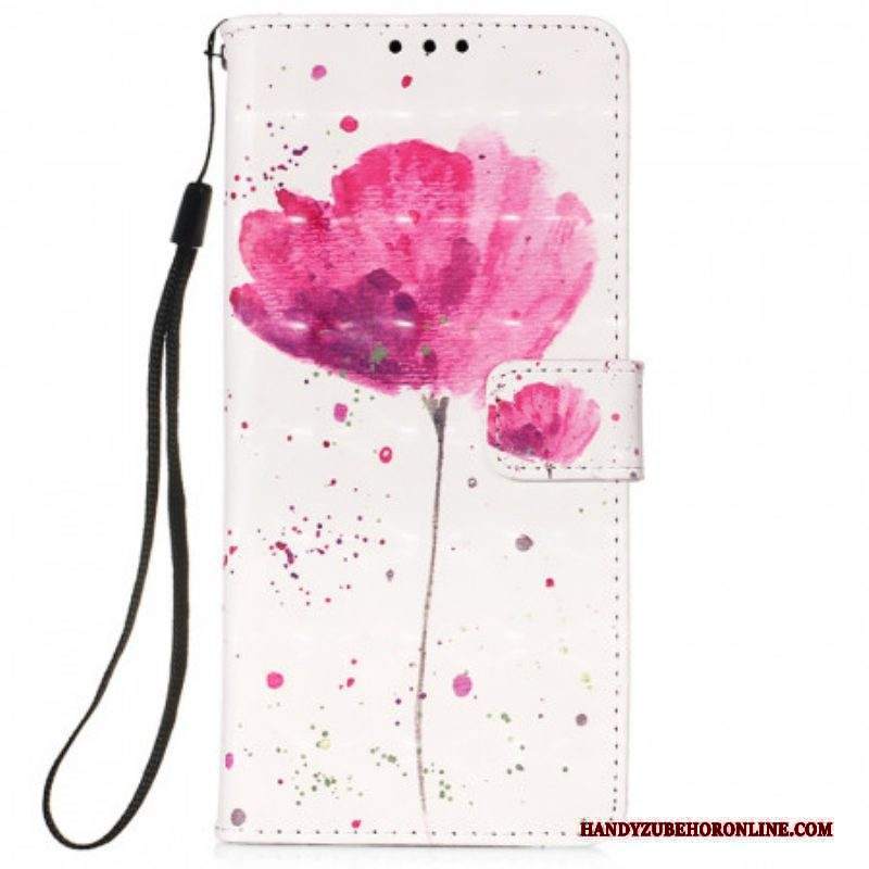 Cover Xiaomi Redmi Note 11 Pro Plus 5G Papavero Dell'acquerello