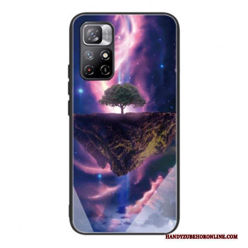 Cover Xiaomi Redmi Note 11 Pro Plus 5G Vetro Temperato Dell'albero Del Mondo