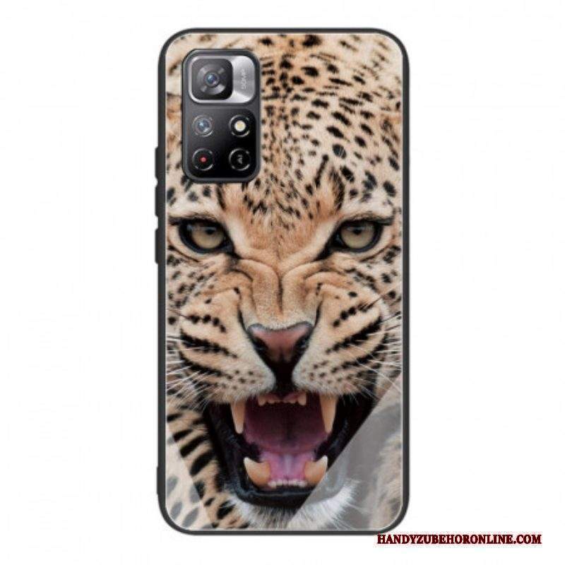 Cover Xiaomi Redmi Note 11 Pro Plus 5G Vetro Temperato Leopardo