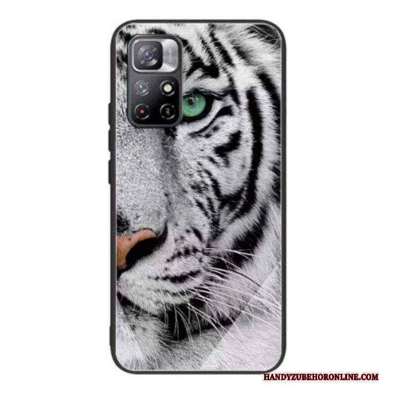 Cover Xiaomi Redmi Note 11 Pro Plus 5G Vetro Temperato Tigre