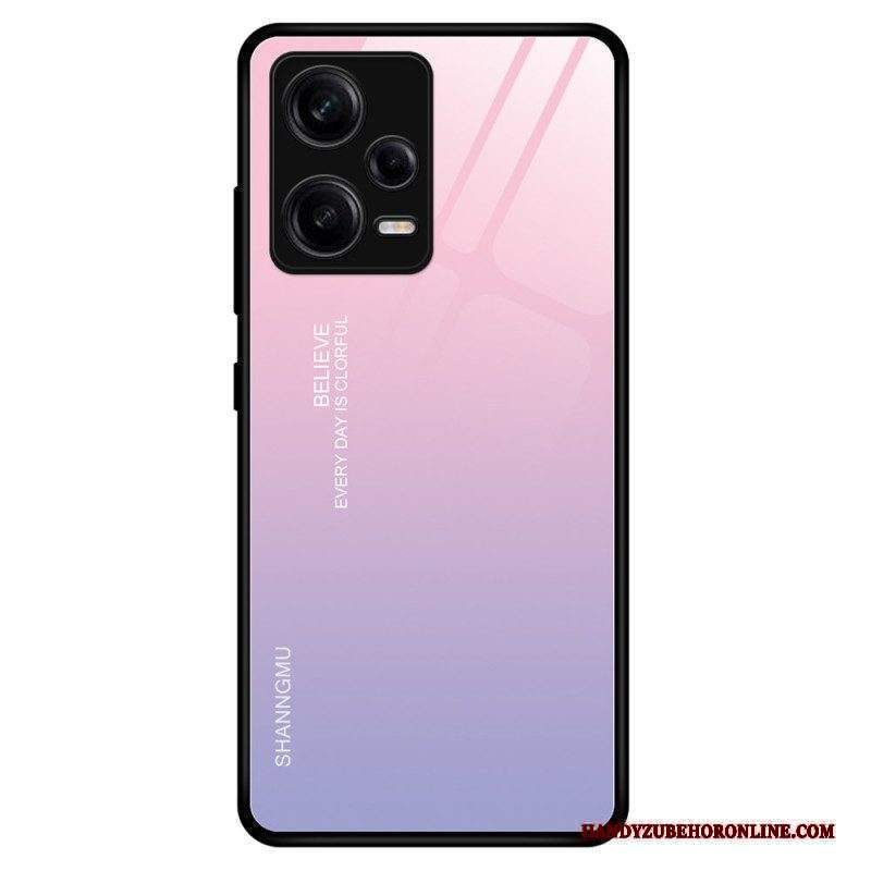 Cover Xiaomi Redmi Note 12 Pro Vetro Temperato Sfumato