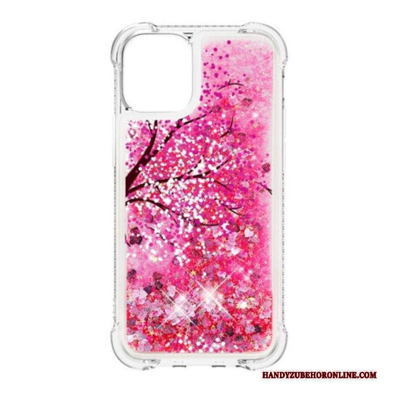 Cover iPhone 13 Mini Albero Glitterato