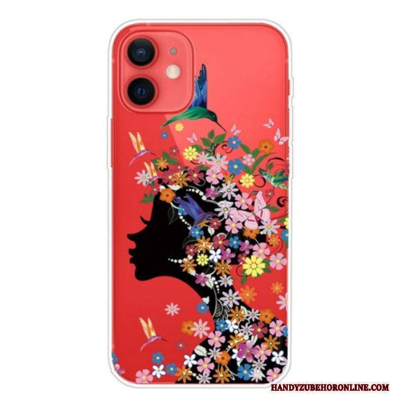 Cover iPhone 13 Mini Bella Testa Di Fiore