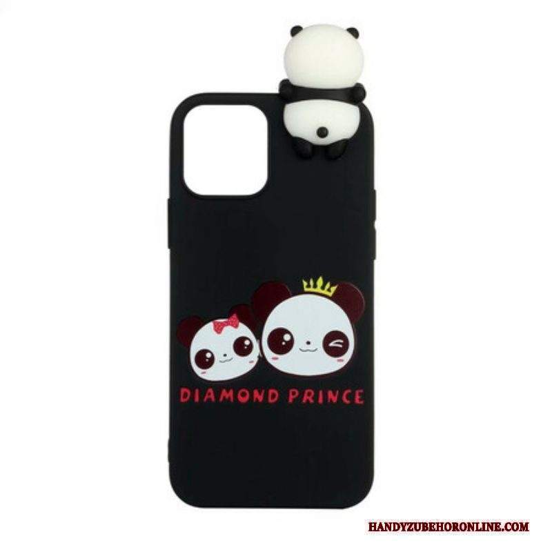 Cover iPhone 13 Mini Diamante Principe 3d