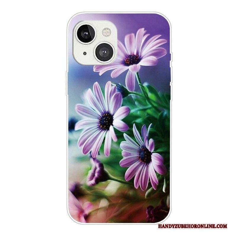 Cover iPhone 13 Mini Fiori Realistici