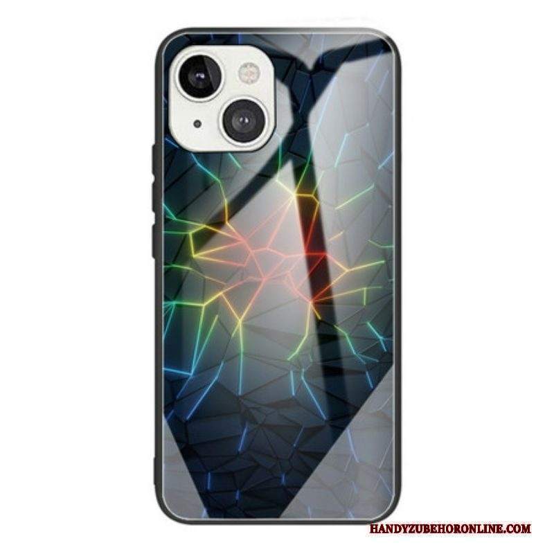 Cover iPhone 13 Mini Geometria Vetro Temperato