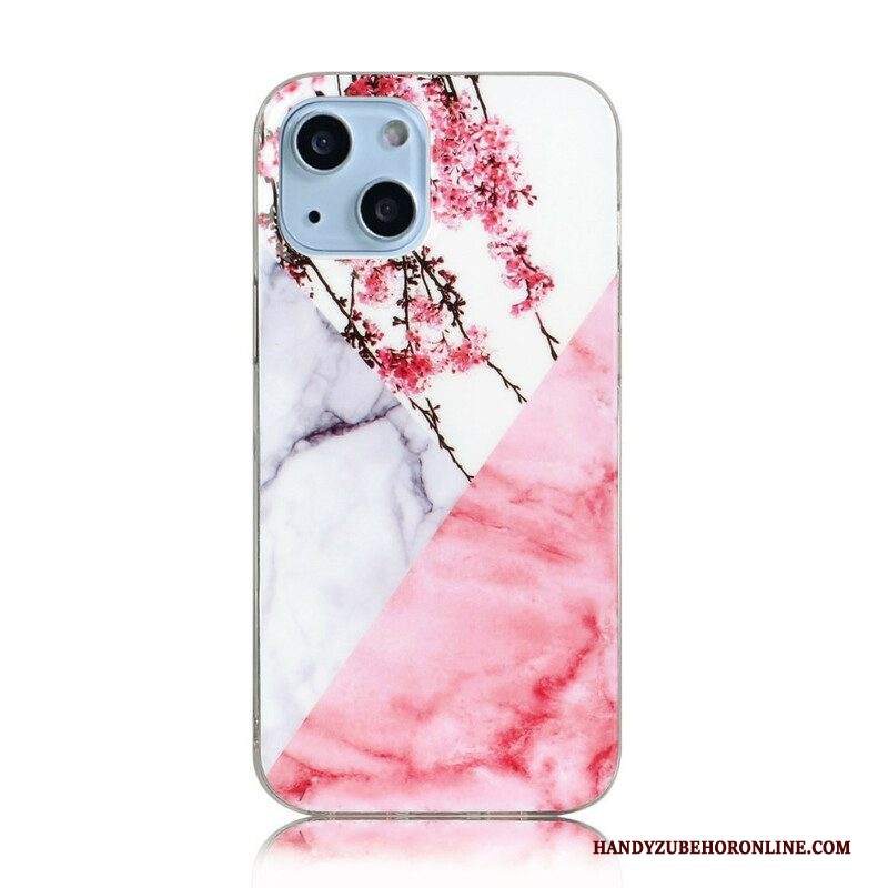 Cover iPhone 13 Mini Geometrie Di Marmo