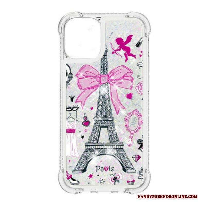 Cover iPhone 13 Mini Le Paillettes Della Torre Eiffel