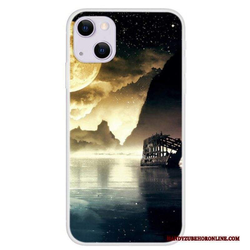 Cover iPhone 13 Mini Luna Piena