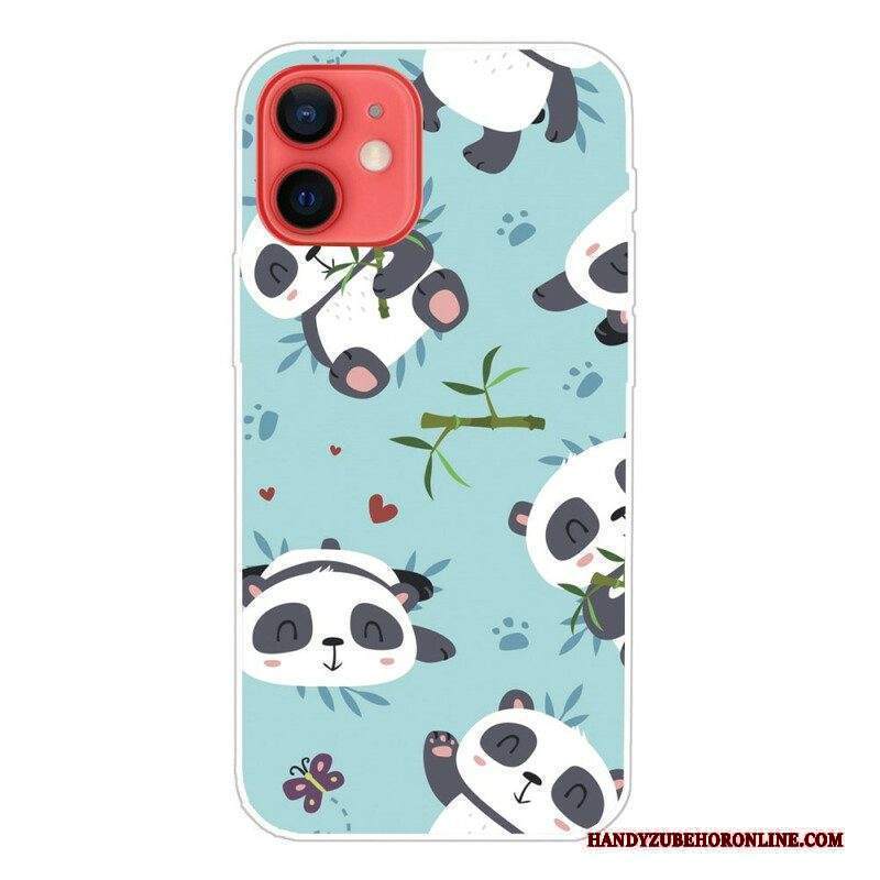 Cover iPhone 13 Mini Mazzo Di Panda