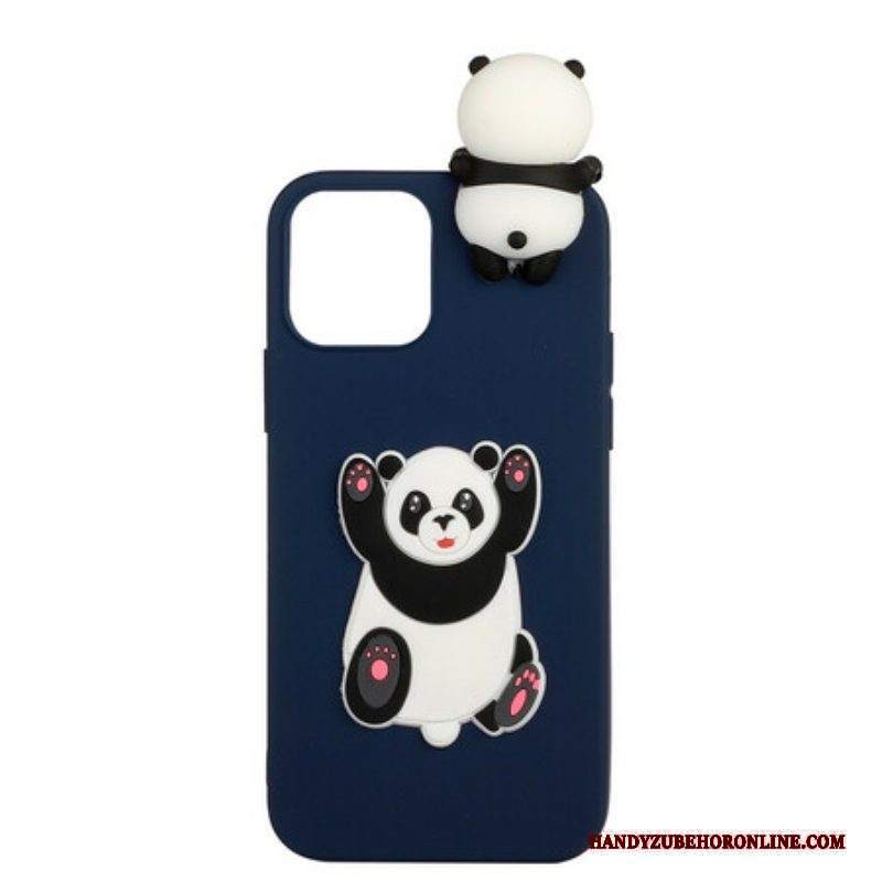 Cover iPhone 13 Mini Panda Grasso 3d