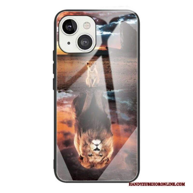 Cover iPhone 13 Mini Vetro Temperato Da Sogno Di Lion Cub