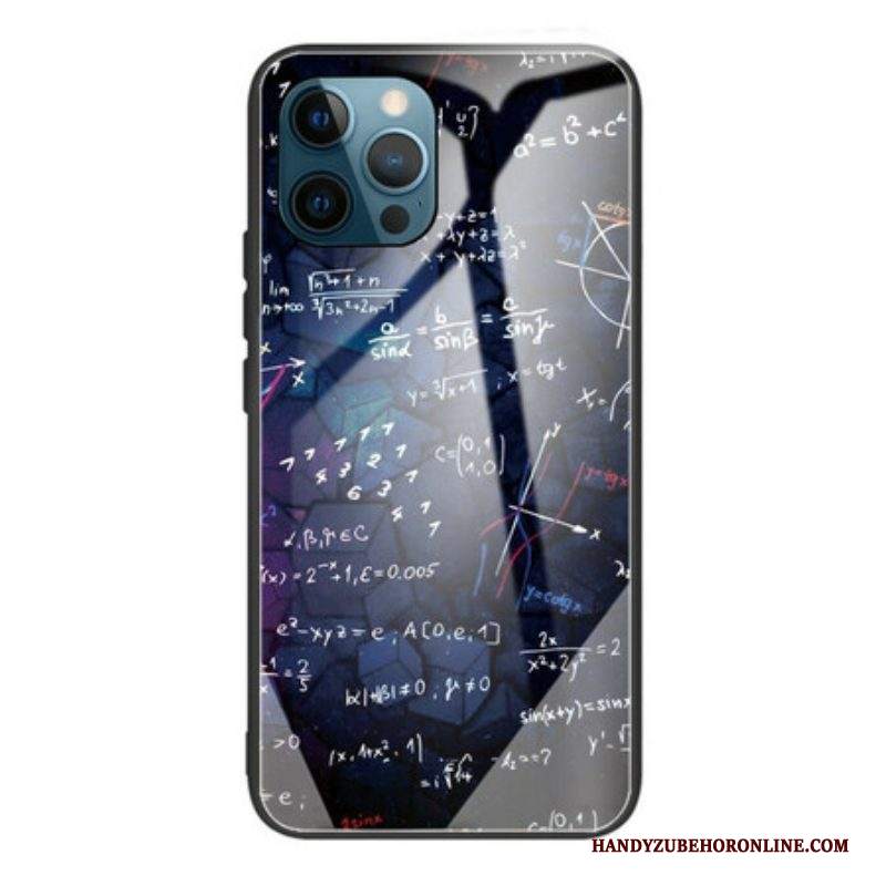 Cover iPhone 13 Pro Calcoli Matematici In Vetro Temperato