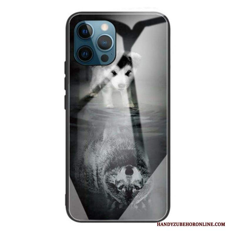 Cover iPhone 13 Pro Cucciolo Di Sogno In Vetro Temperato