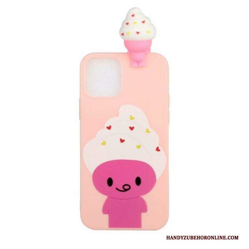 Cover iPhone 13 Pro Gelato Divertente 3d