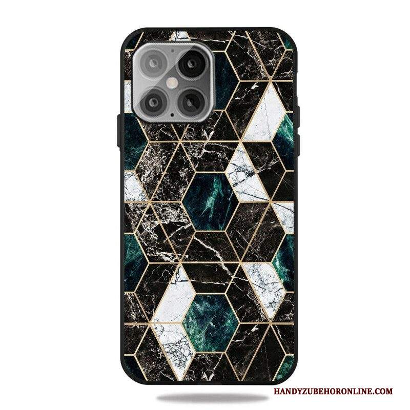 Cover iPhone 13 Pro Geometria Del Marmo