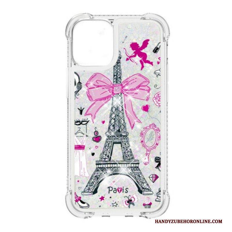 Cover iPhone 13 Pro Le Paillettes Della Torre Eiffel