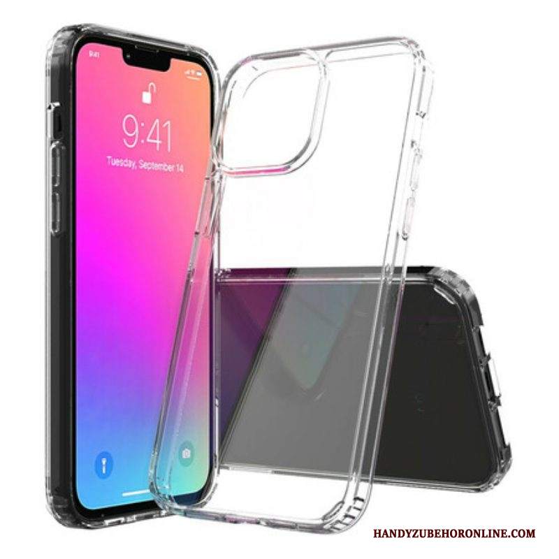 Cover iPhone 13 Pro Max Ibrido Trasparente