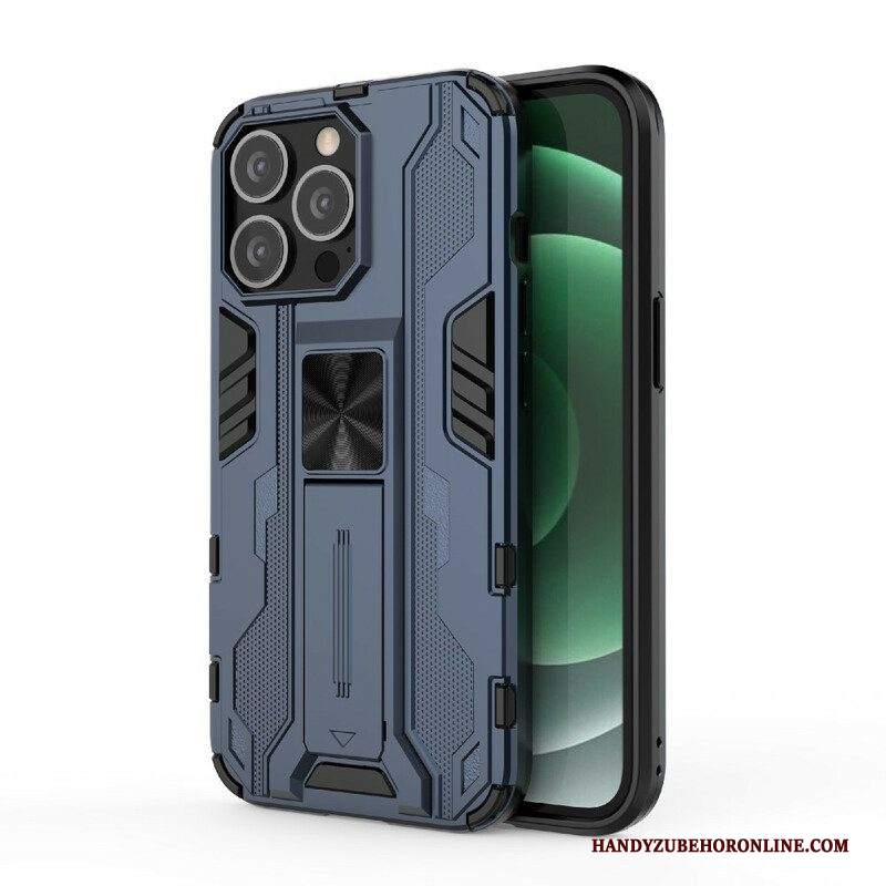 Cover iPhone 13 Pro Max Linguetta Orizzontale/verticale Resistente