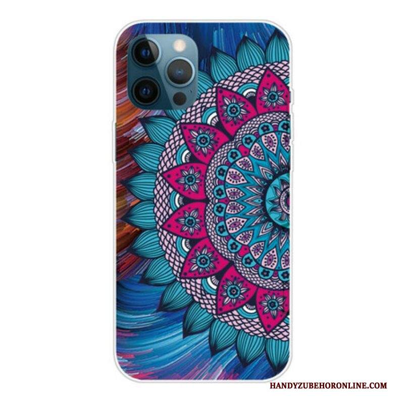 Cover iPhone 13 Pro Max Mandala Colorato